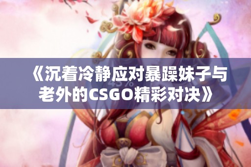 《沉着冷静应对暴躁妹子与老外的CSGO精彩对决》