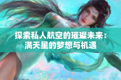 探索私人航空的璀璨未来：满天星的梦想与机遇
