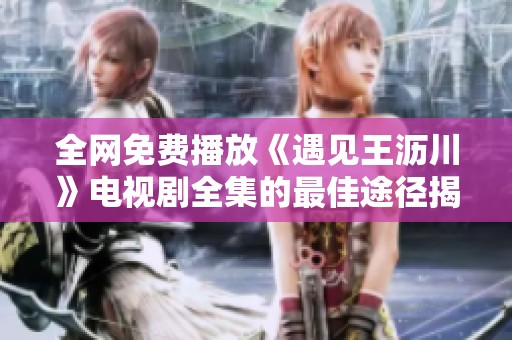 全网免费播放《遇见王沥川》电视剧全集的最佳途径揭秘