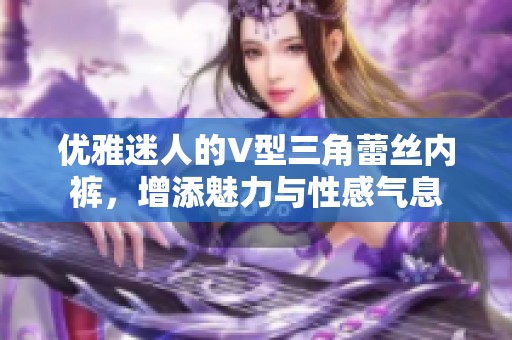 优雅迷人的V型三角蕾丝内裤，增添魅力与性感气息