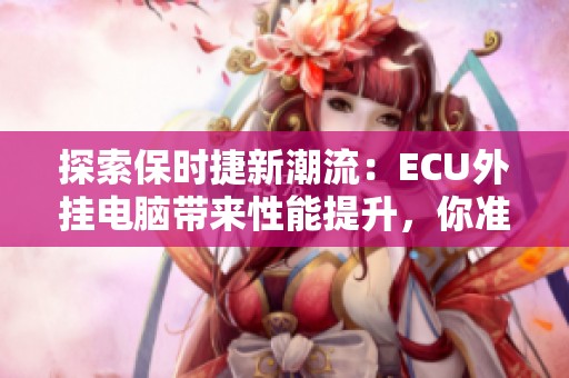 探索保时捷新潮流：ECU外挂电脑带来性能提升，你准备好了吗