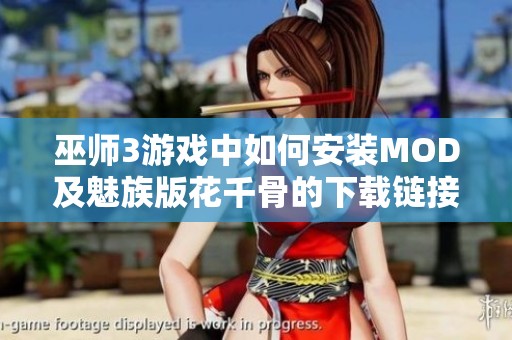 巫师3游戏中如何安装MOD及魅族版花千骨的下载链接介绍