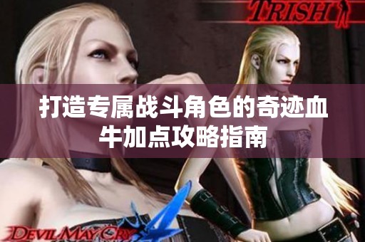 打造专属战斗角色的奇迹血牛加点攻略指南