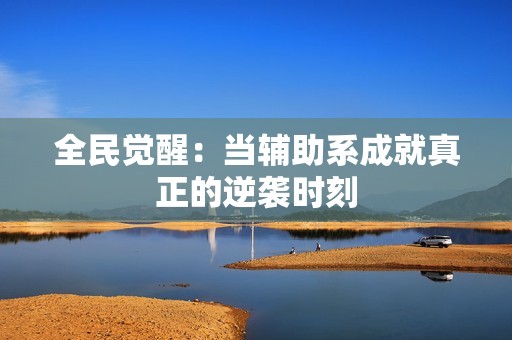 全民觉醒：当辅助系成就真正的逆袭时刻