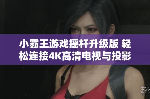 小霸王游戏摇杆升级版 轻松连接4K高清电视与投影仪玩游戏