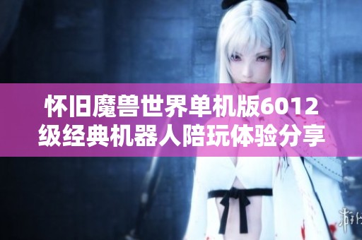 怀旧魔兽世界单机版6012级经典机器人陪玩体验分享