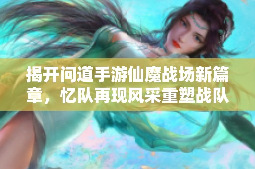 揭开问道手游仙魔战场新篇章，忆队再现风采重塑战队格局