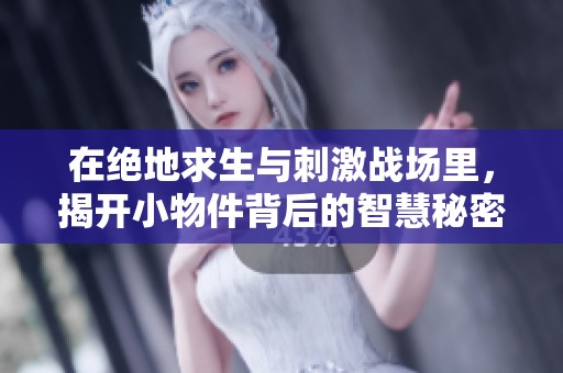 在绝地求生与刺激战场里，揭开小物件背后的智慧秘密