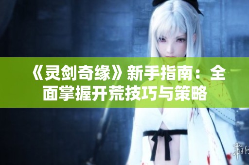 《灵剑奇缘》新手指南：全面掌握开荒技巧与策略