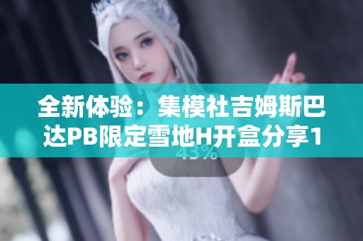 全新体验：集模社吉姆斯巴达PB限定雪地H开盒分享102详解
