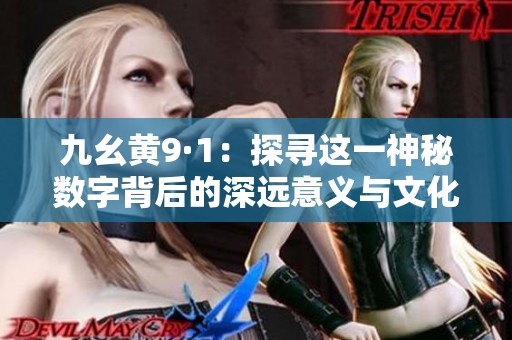 九幺黄9·1：探寻这一神秘数字背后的深远意义与文化内涵