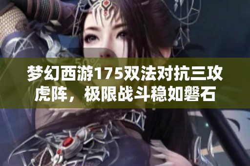 梦幻西游175双法对抗三攻虎阵，极限战斗稳如磐石