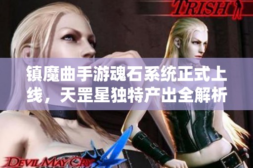 镇魔曲手游魂石系统正式上线，天罡星独特产出全解析