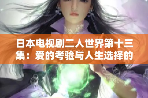 日本电视剧二人世界第十三集：爱的考验与人生选择的故事
