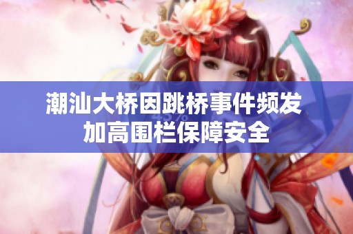 潮汕大桥因跳桥事件频发 加高围栏保障安全